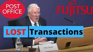 Fujitsu Manager UNAWARE Horizon was LOSING Transactions
