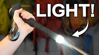 Trekking Poles with LIGHTS BUILT IN! First Look: Beamwalk T3 Light-Integrated Trekking Poles Review