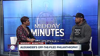 Midday Minutes: Lorenzo Alexander talks off-the-field philanthropy
