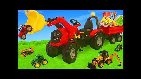 Tractor Ride-On with a Front Loader!