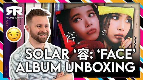 SOLAR (솔라) - '容 Face' Album (Unboxing)