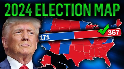 (Trump vs Biden) SHOCKING New 2024 Election Map.