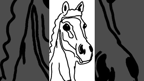 Draw Horse Super Easy