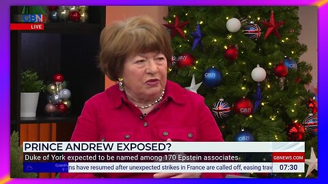 ROYAL BIOGRAPHER, ANGELA LEVIN - "EPSTEIN'S RELEASED LIST WILL RUIN THE ROYAL FAMILY'S CHRISTMAS"