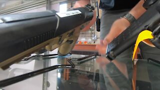 Local gun stores see spike in sales