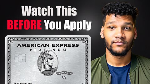 5 Things You Must Consider BEFORE Getting The Amex Platinum Card