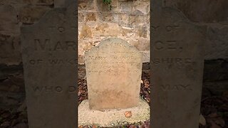 Mary's Timeless Legacy: A Touchingly Cute Headstone from 1853