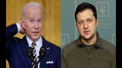 Ukrainian President Zelensky Tells U.S. Congress Says if Biden Acted Sooner...