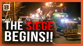 French Farmers Blockade Paris, Taxi Drivers Block Traffic in Protest of Globalist Green Agenda