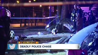 Car ripped to pieces after deadly police chase, killing 2
