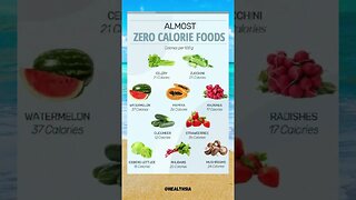 Zero Calorie Foods