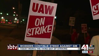 Slow progress reported in talks as GM strike enters 3rd day