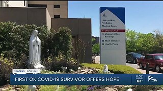 First OK COVID-19 survivor offers hope