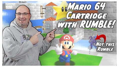 A Version of Super Mario 64 That Had Rumble for the N64? #YouTube #Shorts