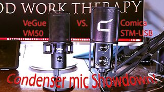 VeGue VM50 vs Comica STM USB Condenser mic