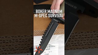 Seth Shops Survival - Boker M-Spec #KnifeCenter #shorts