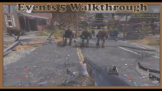 Fallout 76 Walkthrough / Events 5 (PS5)