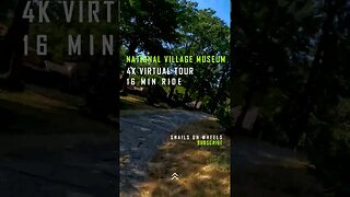 NATIONAL Village MUSEUM, BUCHAREST | 4k Virtual Tour | #shorts