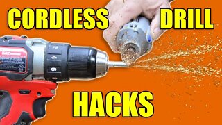 5 Quick Cordless Drill Hacks: Woodworking Tips and Tricks