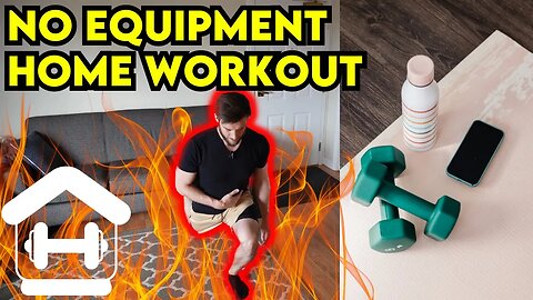 NO EQUIPMENT LOWER BODY HOME WORKOUT [10 Minutes]