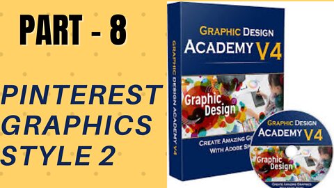 8 pinterest graphics style 2 ... PART - 8 ... FULL & FREE COURSE 2022