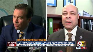 City manager outlines concerns about mayor
