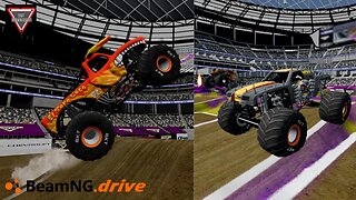 Monster Jam Allegiant Stadium 2021| Monster Tour BeamNG.Drive Monster Jam