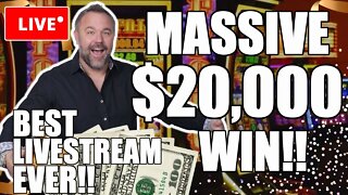 Live 🔴 MASSIVE MASSIVE JACKPOTS BACK 2 BACK! MY BEST LIVESTREAM EVER!!!