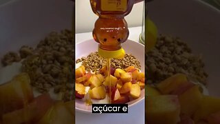 Receita saudável café da manhã fácil! #shorts