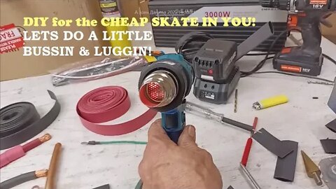 Using Copper Pipe in DC Battery Circuits, Review the Uaoaii 21V Cordless Heat Tools