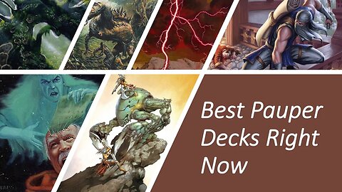 Top 5 Pauper Decks July 2023