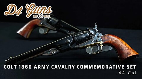 Unveiling the Beauty of This Colt 1860 Army Cavalry Commemorative Set