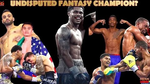 SHAKUR STEVENSON IS "UNDISPUTED FANTASY CHAMPION"❓🤔