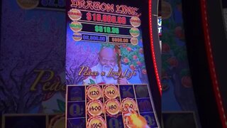 I PLAYED A $40 BET ON DRAGON LINK & HIT A JACKPOT!