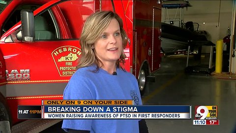 Widowed by suicide, first responders' wives help others fight PTSD