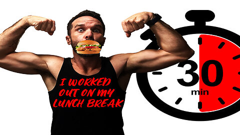 Natural Bodybuilder tries 30-Minute Lunch Break Workout