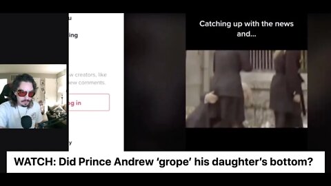 Prince Andrew Royally GROPES His Daughter At Queen's Funeral?