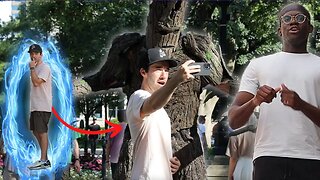 TRAVELLING THROUGH A TIME PORTAL TWIN PRANK! 2