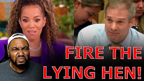 Sunny Hostin CAUGHT ON VIDEO LYING About Jim Jordan Terrorizing And Spitting At Her During Congress