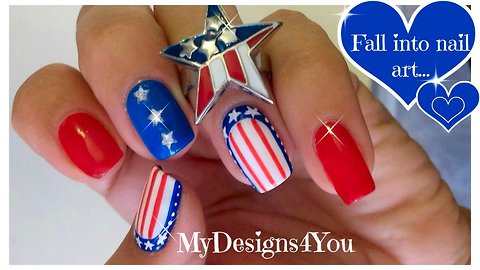 4th of July nail designs