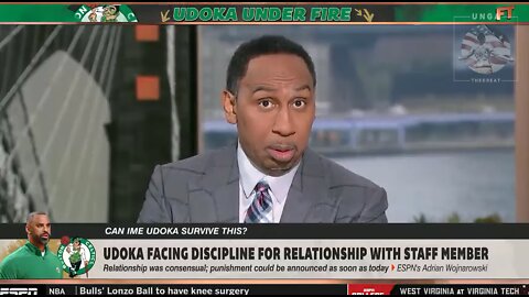 Stephen A Smith RIPS Celtics For` Leaking Affair to Media: ‘plenty of white folks…doing their thing’