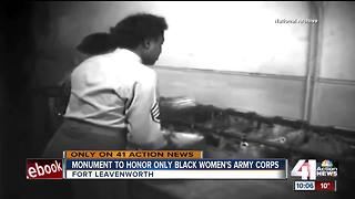 Monument to honor only black women's Army Corps