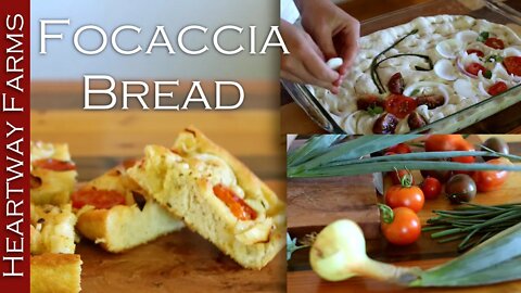 Amazing Focaccia Bread! How You Can Make This Soft and Crunchy Easy Recipe! 😊