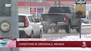Road conditions in SE Indiana changing rapidly as snow storm moves in