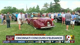 Cincinnati Concours d'Elegance rolls into Ault Park