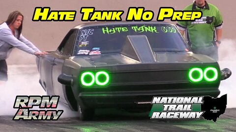 Hate Tank 1969 Roadrunner No Prep Drag Racing National Trail Raceway