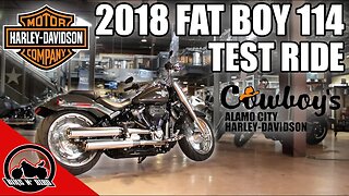 2018 Harley-Davidson Fat Boy 114 Test Ride