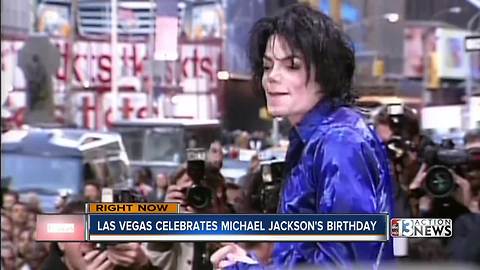 Michael Jackson Diamond Celebration held at Mandalay Bay Hotel and Casino