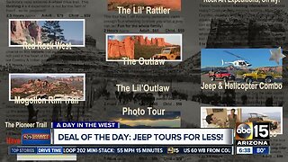 Deal of the Day: 40% off jeep tours with A Day in the West in Sedona, Arizona!