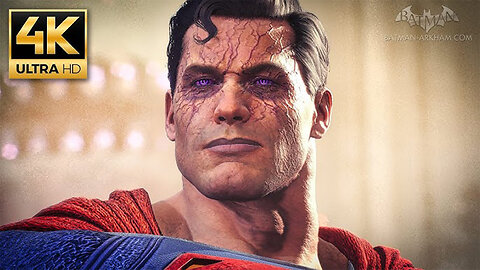 Suicide Squad Vs Superman All Cutscenes 4K Cinematic Movie 2024